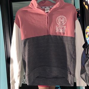 VS PINK Quarter-zip